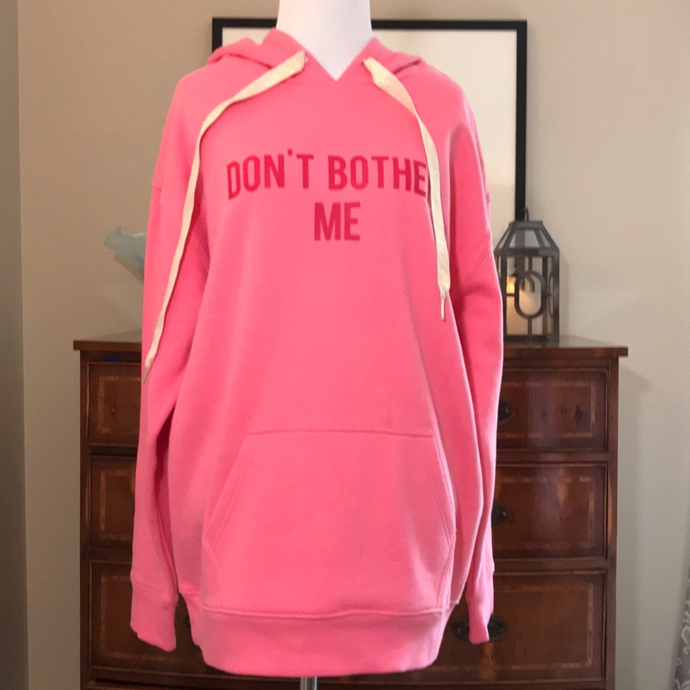 ‘Don’t Bother Me’ Pink Hoodie Sweatshirt
